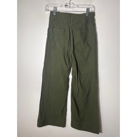 Maeve Olive Green Collette Pant Sz 27 - Picture 3 of 3